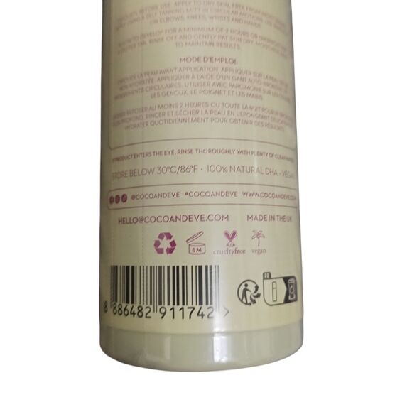 COCO & EVE Sunny Honey Bali Bronzing Foam Ultra Dark 6.7oz SEALED - Picture 14 of 14